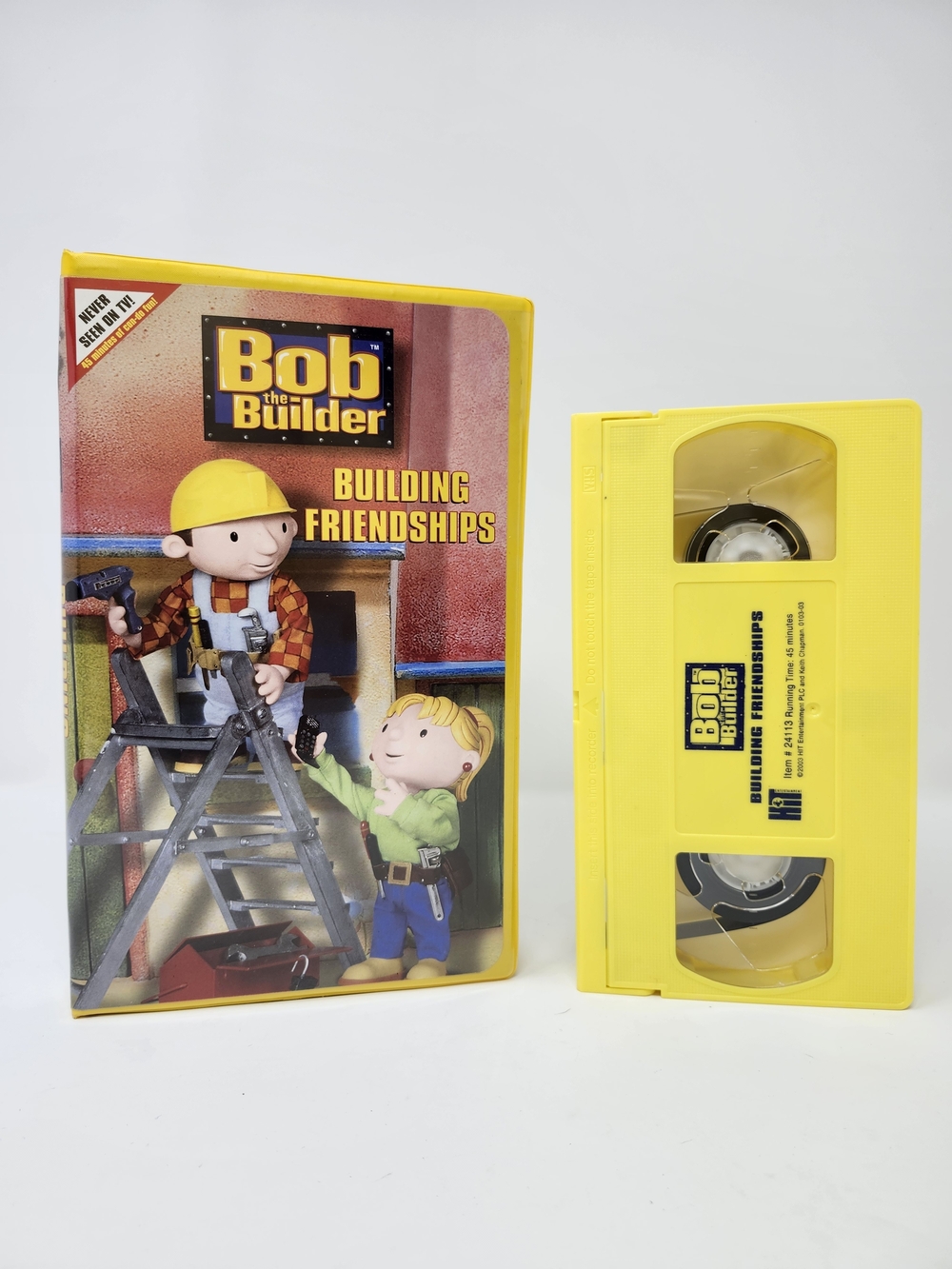Building Friendships Yellow Kids VHS Tested